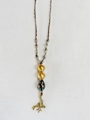18K GOLD CORAL