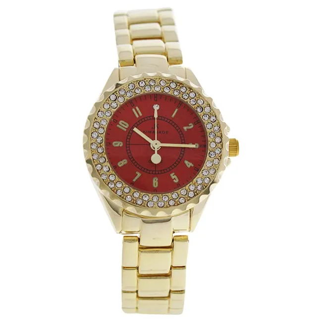 2033L-GR Gold Stainless Steel Bracelet Watch