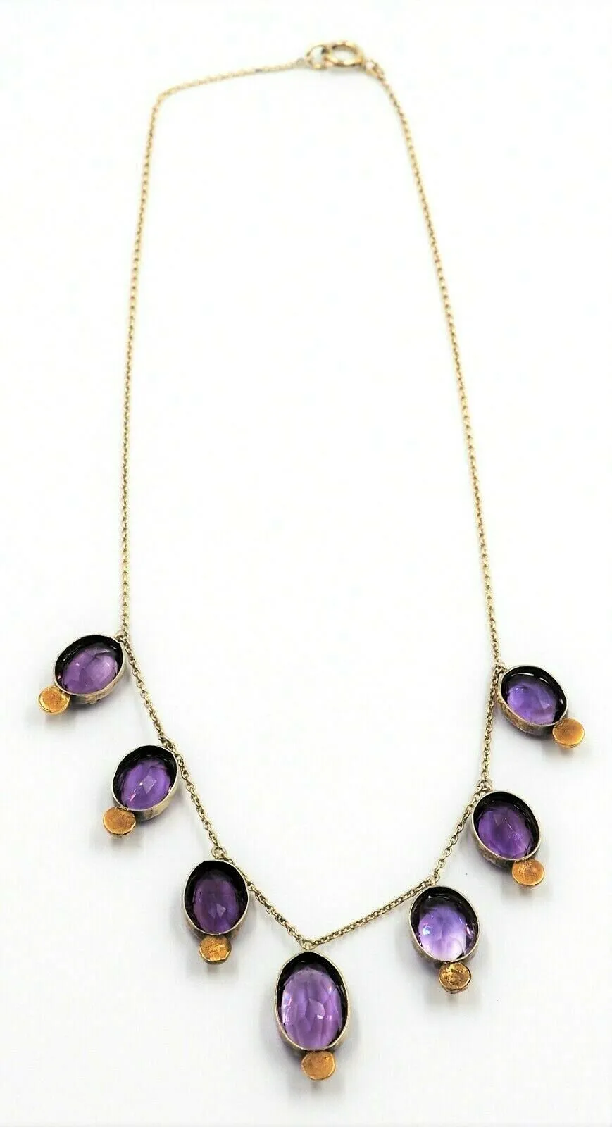 Amethyst Gold Plated Necklace