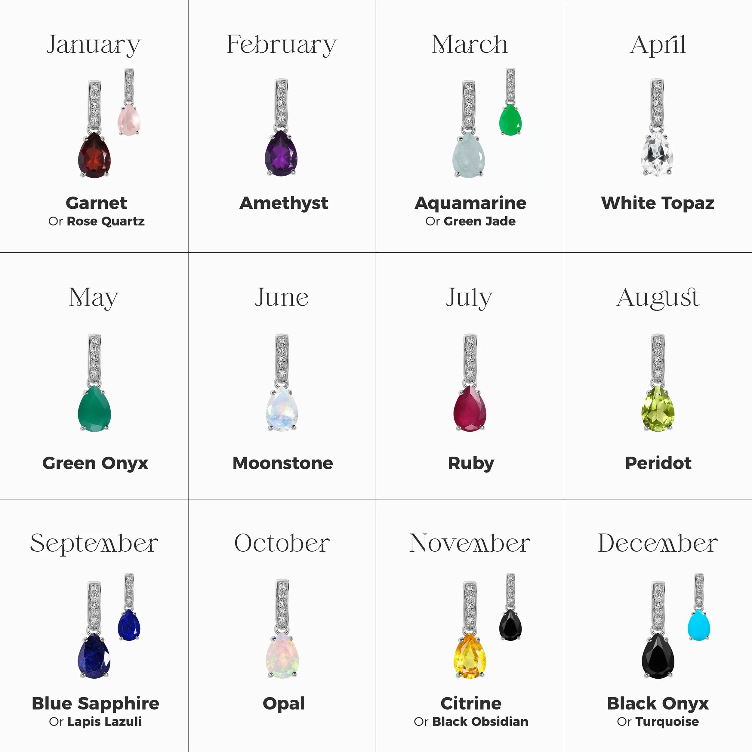 Amethyst Necklace Sway - February Birthstone