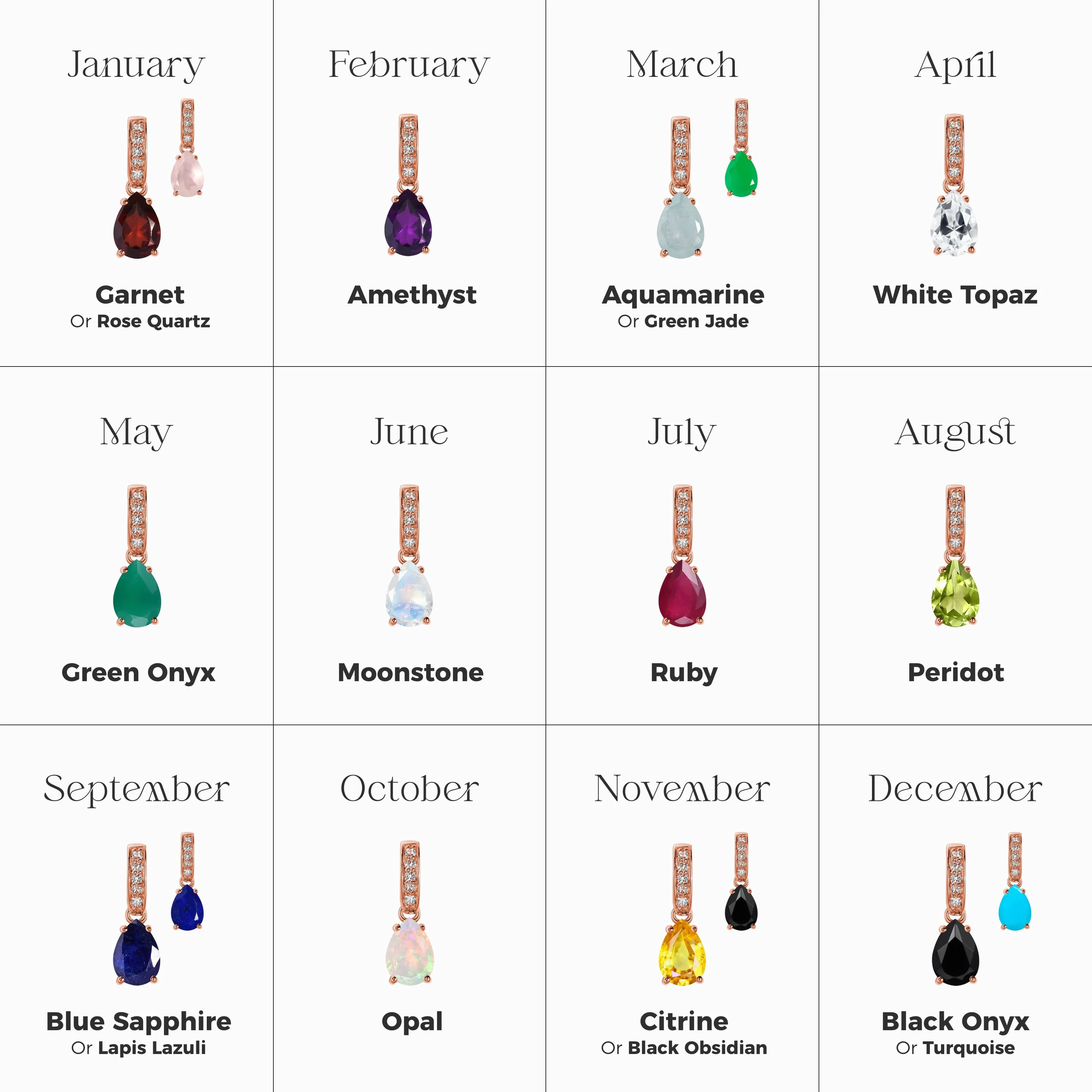 Amethyst Necklace Sway - February Birthstone
