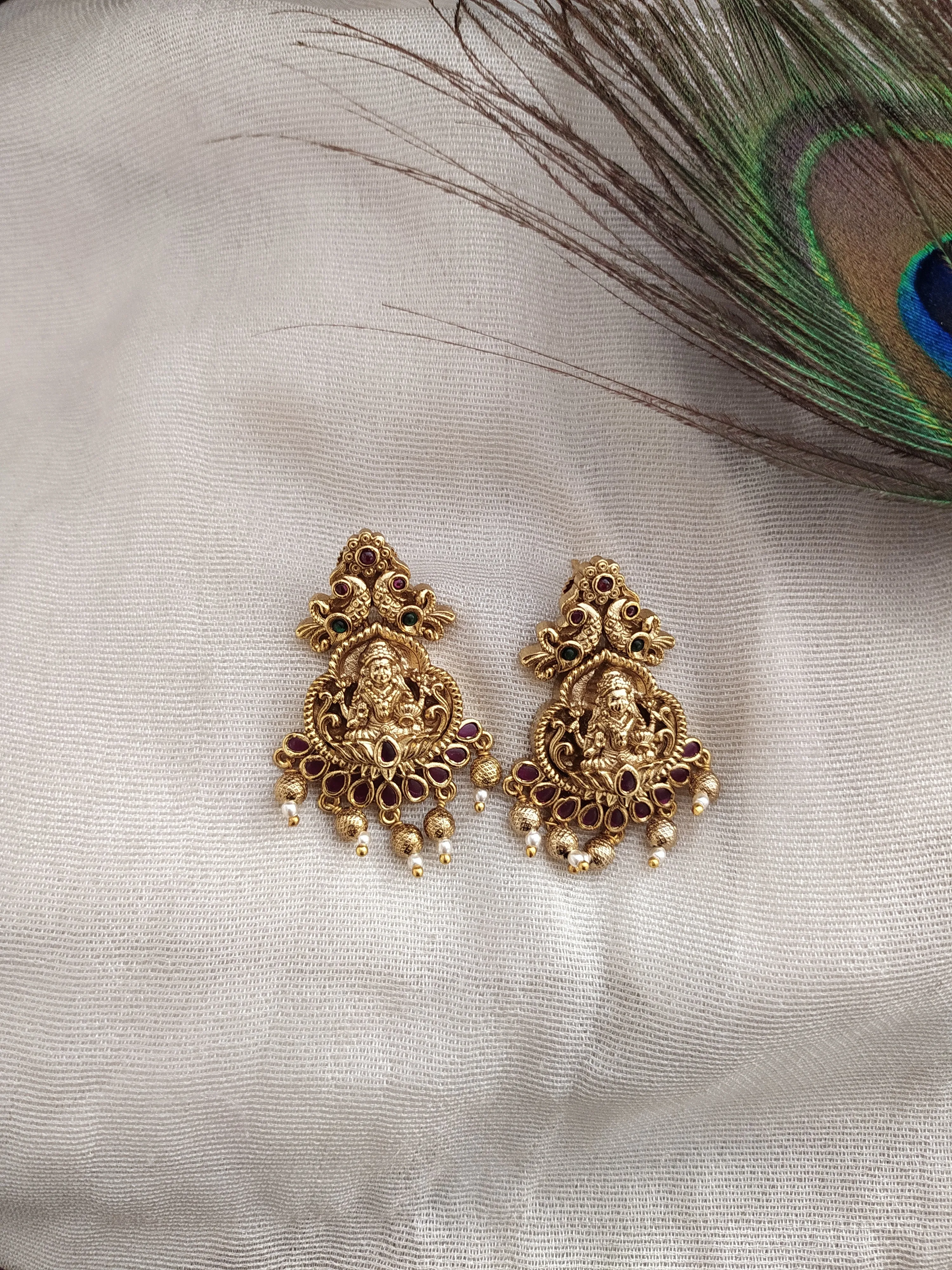 Antique NAGAS Lakshmi Choker Set