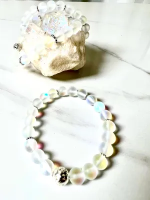 Bracelet, Aurora Borealis Quartz