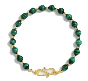 Bracelet "Quartz Vert Apaisant"