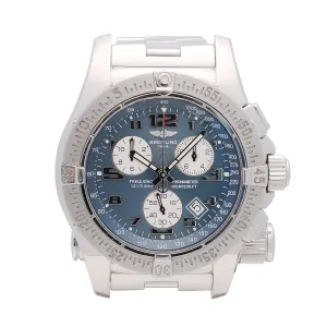 Breitling Emergency Watch A73322 Blue Dial Stainless Steel 45mm Quartz (Preowned)