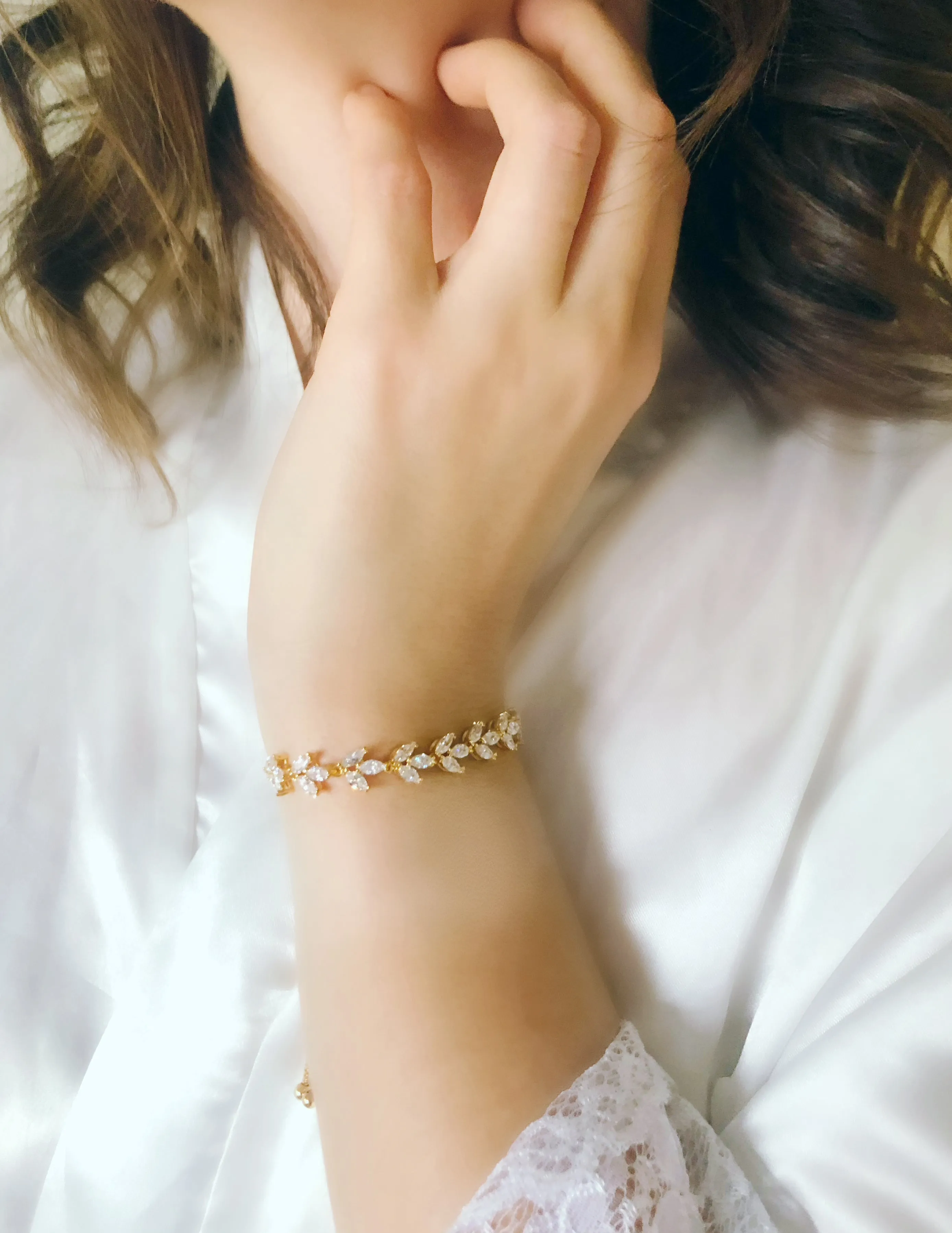 Bridesmaid Set of 4 Lainee Adjustable Bracelets
