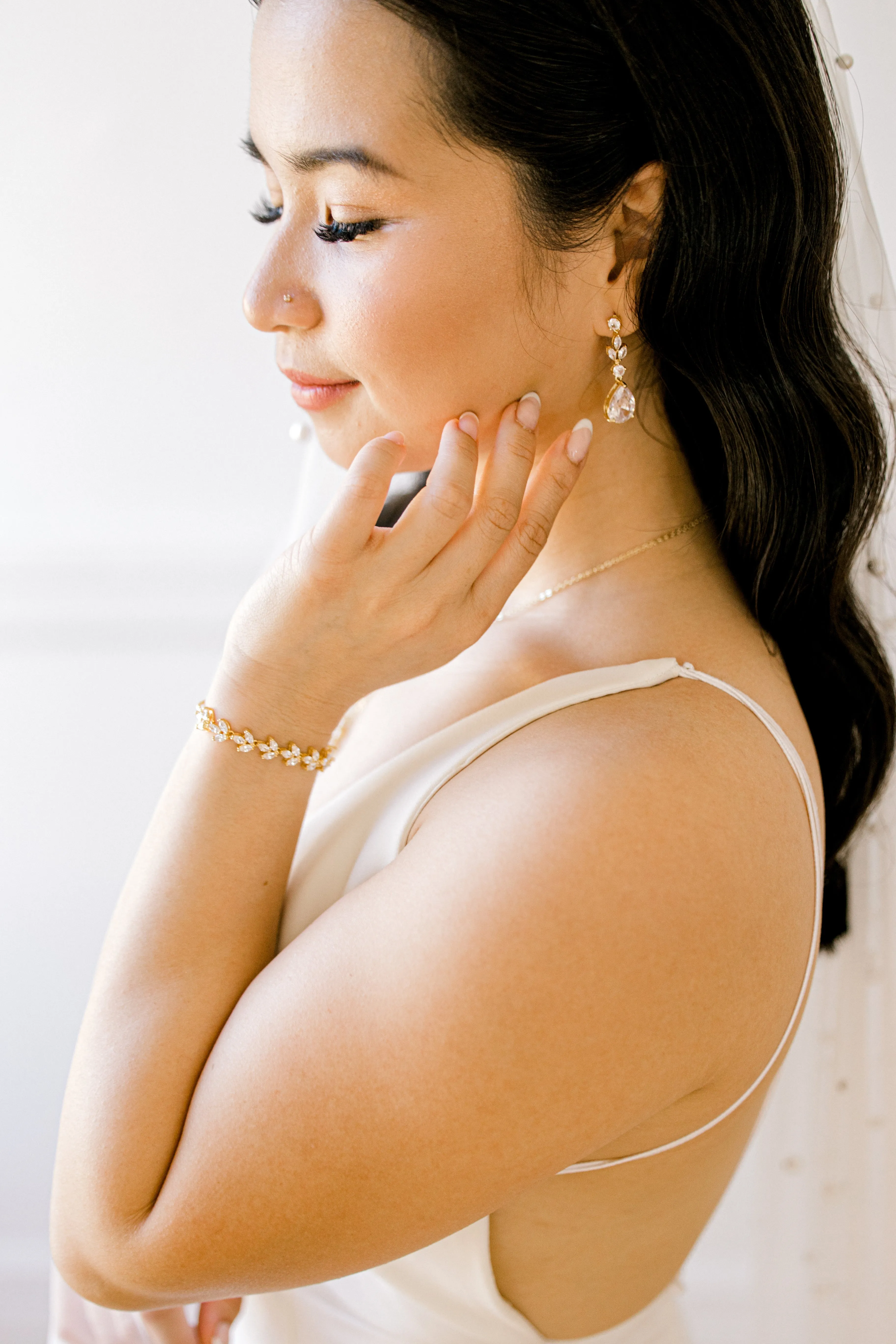 Bridesmaid Set of 4 Lainee Adjustable Bracelets