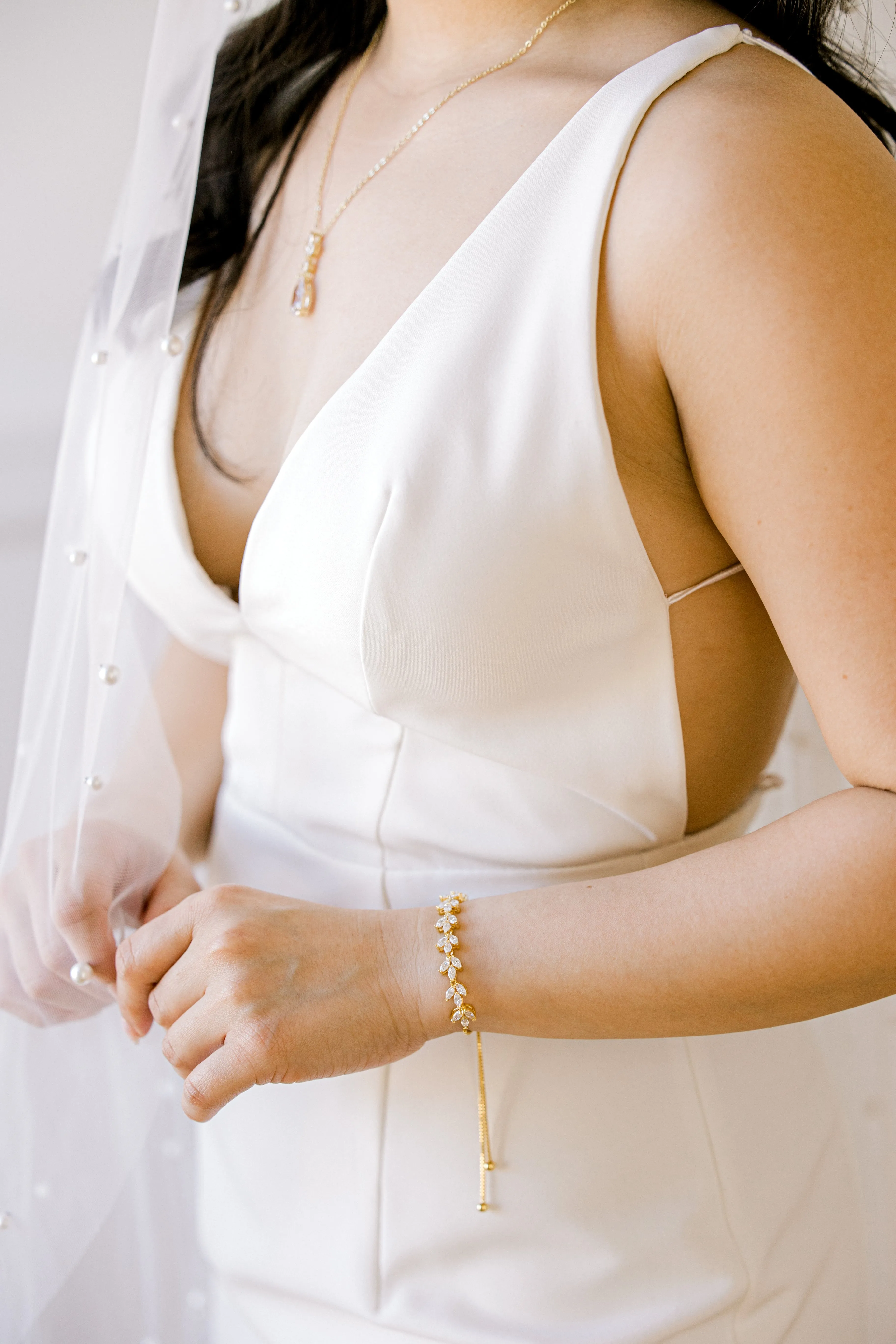 Bridesmaid Set of 4 Lainee Adjustable Bracelets