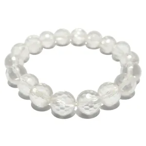 Clear Quartz Bracelet A Cut Above Faceted Crystal