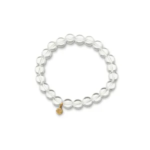 CLEAR QUARTZ ENERGY GEM BRACELET