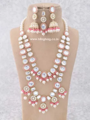 Coral Sakshi Jewellery Set