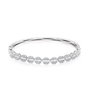 Diamond Circles Bangle