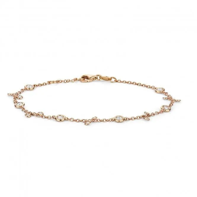 Diamond Jewellery 18ct Gold Bracelet BDQ032R