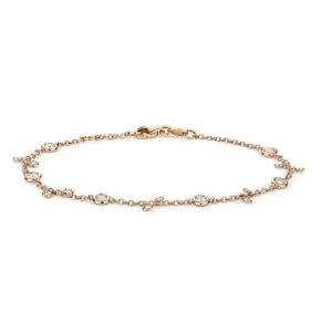 Diamond Jewellery 18ct Gold Bracelet BDQ032R