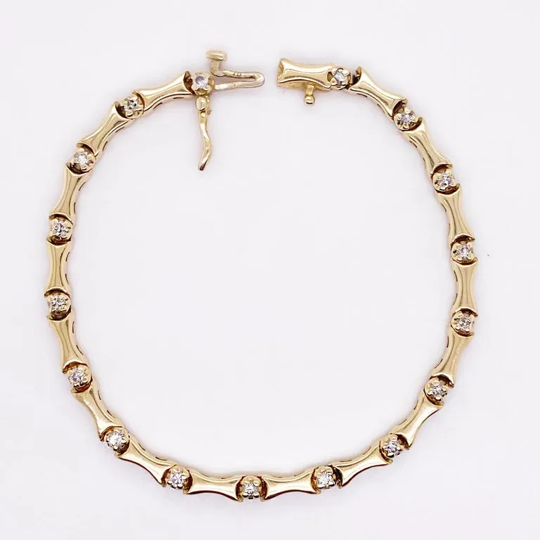Diamond Sleek Tennis Bracelet