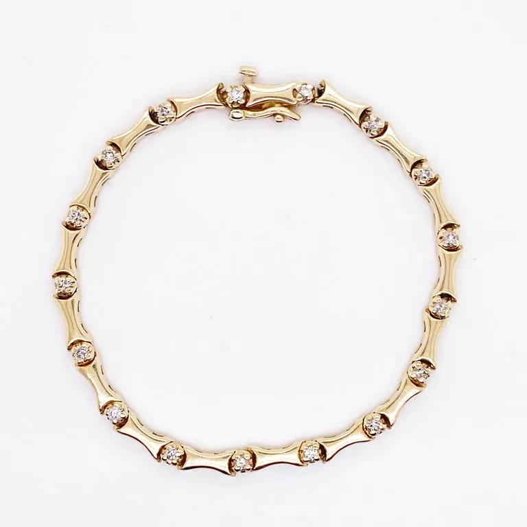 Diamond Sleek Tennis Bracelet