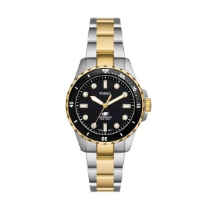 Fossil Blue Two-Tone 36mm Watch