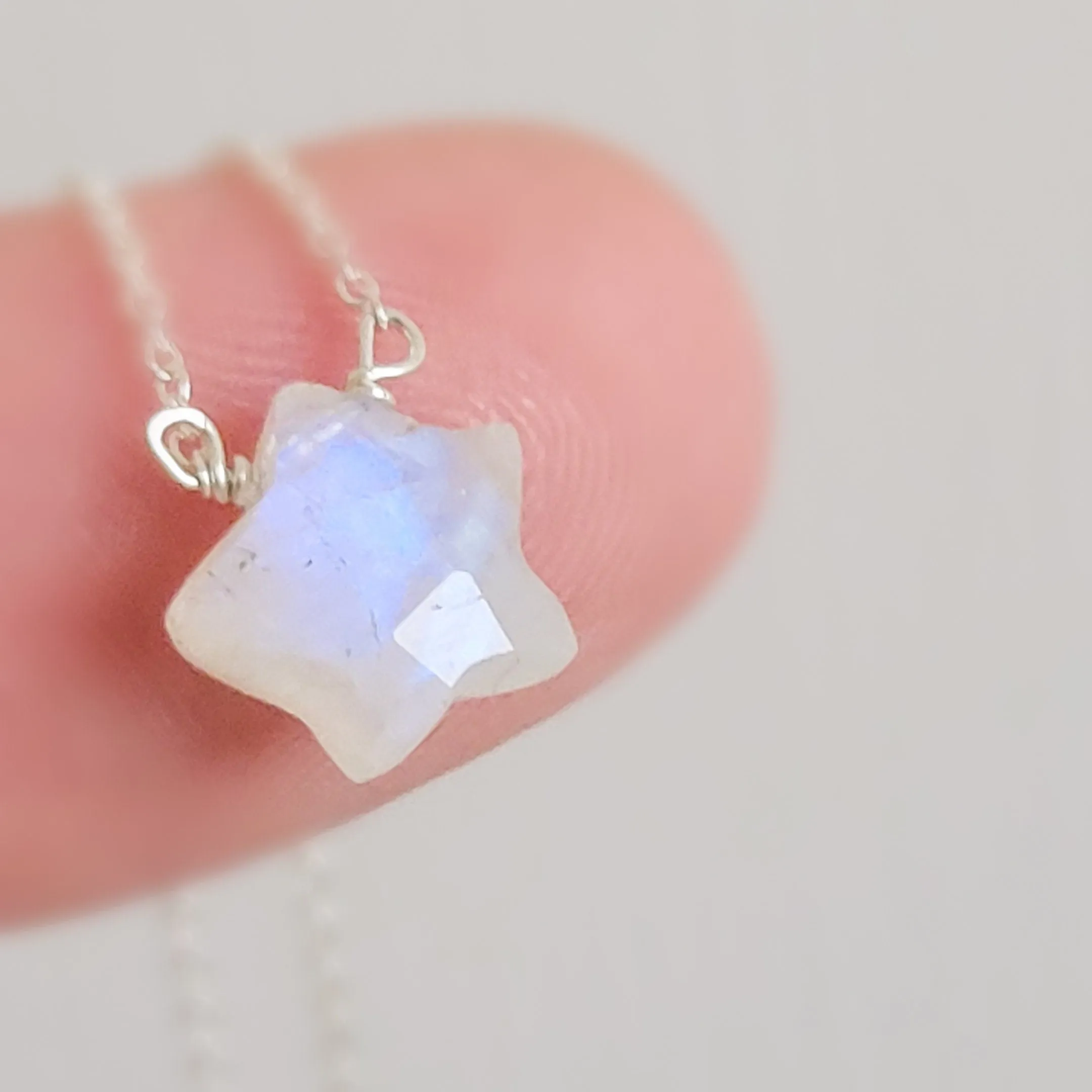 Gemstone Star Necklace