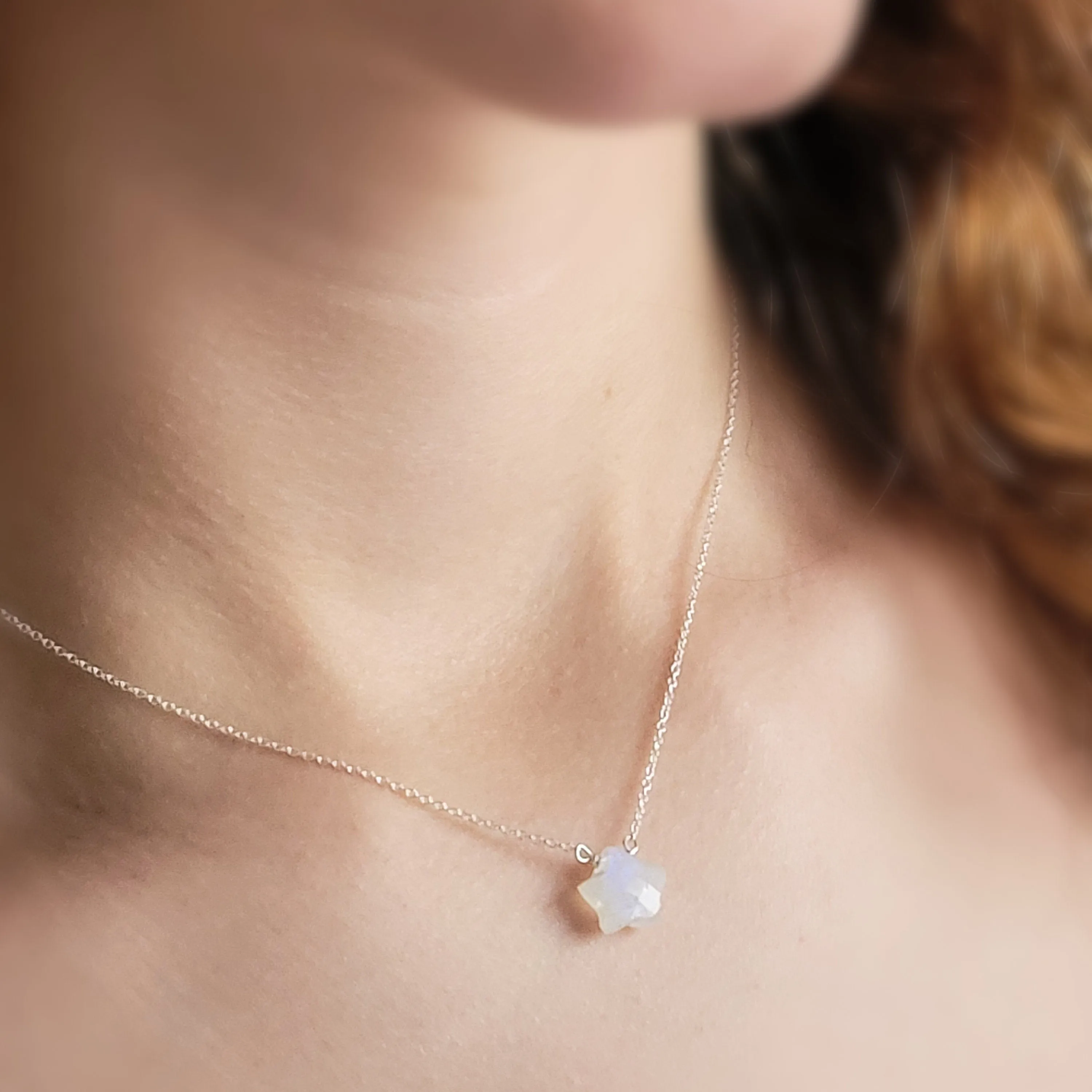 Gemstone Star Necklace