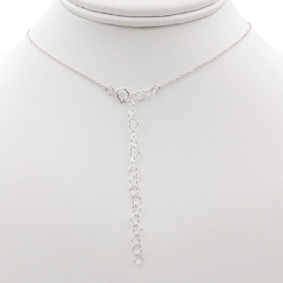 Handmade Amethyst Sterling Silver Solitaire Necklace - A Symbol of Serenity and Eco-Conscious Elegance