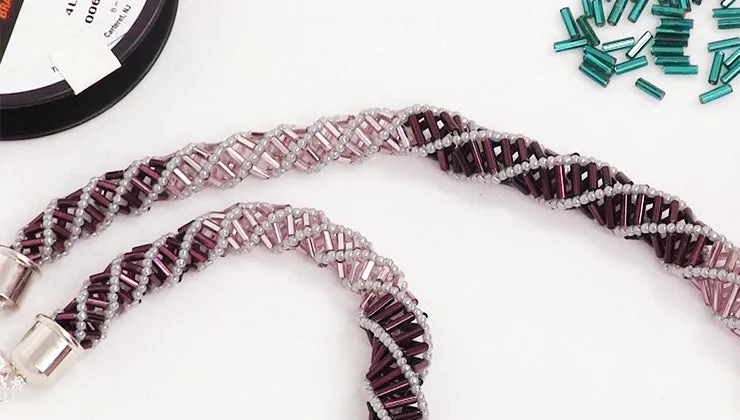 How to do a Russian Spiral Stitch in Bead Weaving