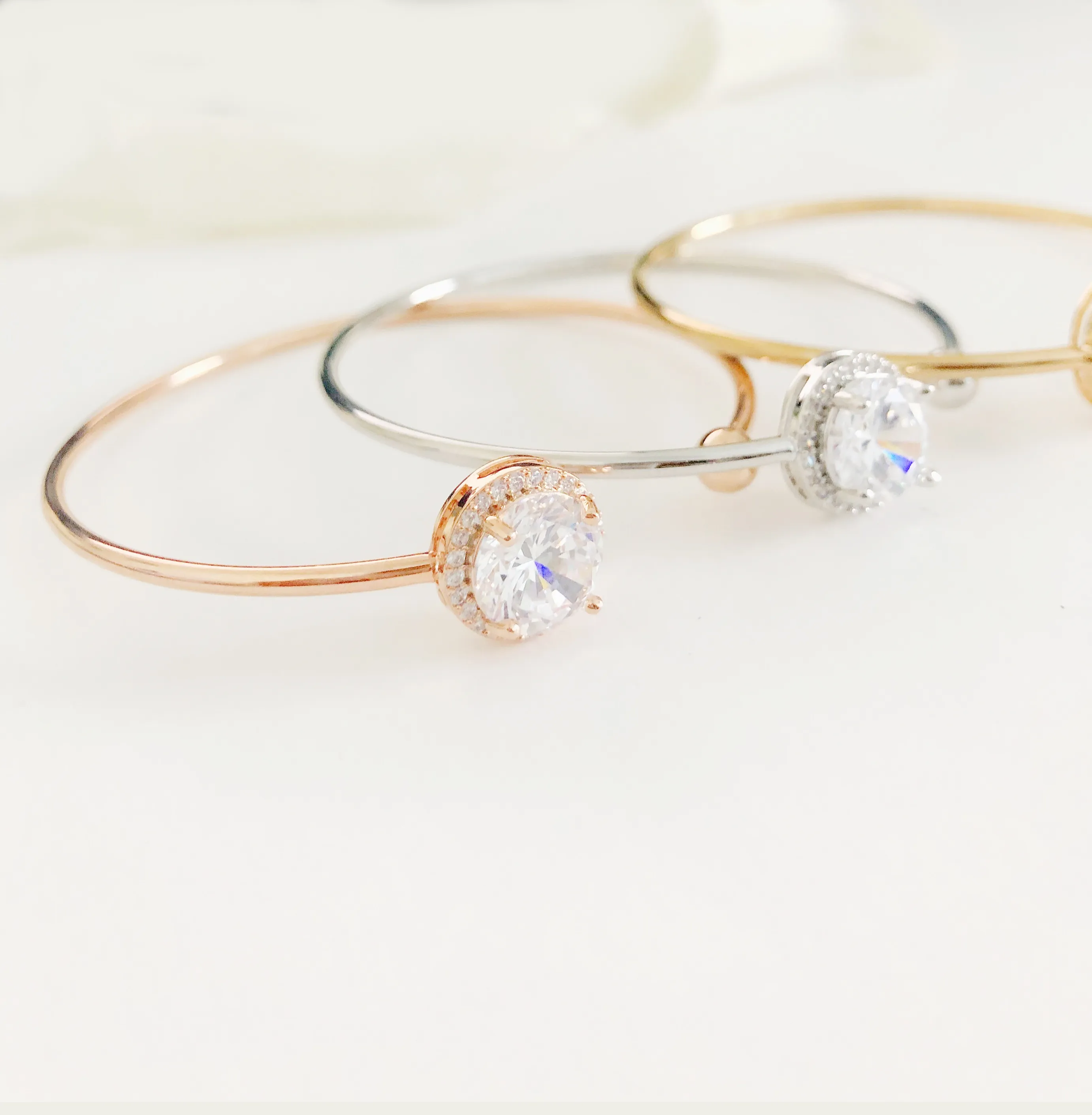 Joni Diamond Bangle Bracelet