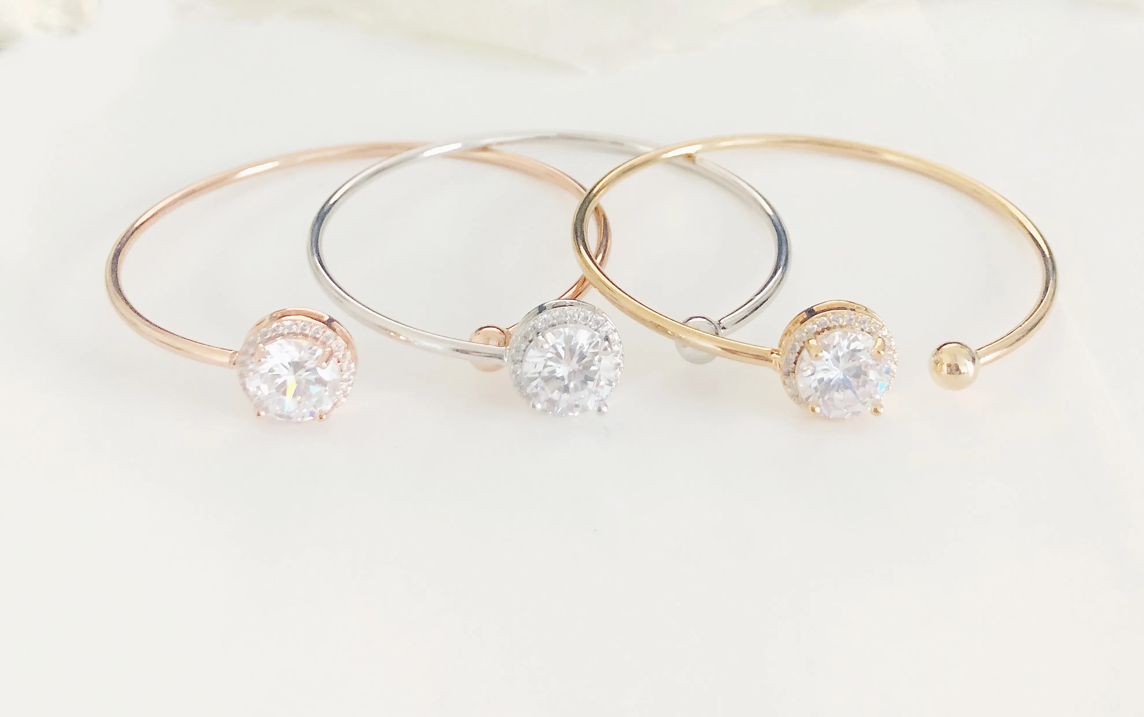 Joni Diamond Bangle Bracelet
