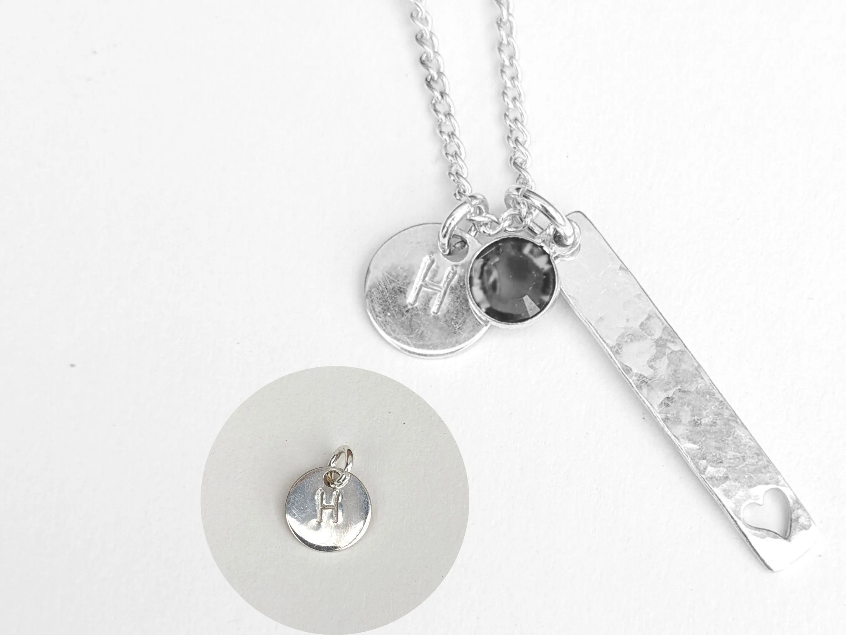 June Birthstone Minimalist Necklace // Swarovski Light Amethyst pendant, June Gemini Cancer birthday gift ideas