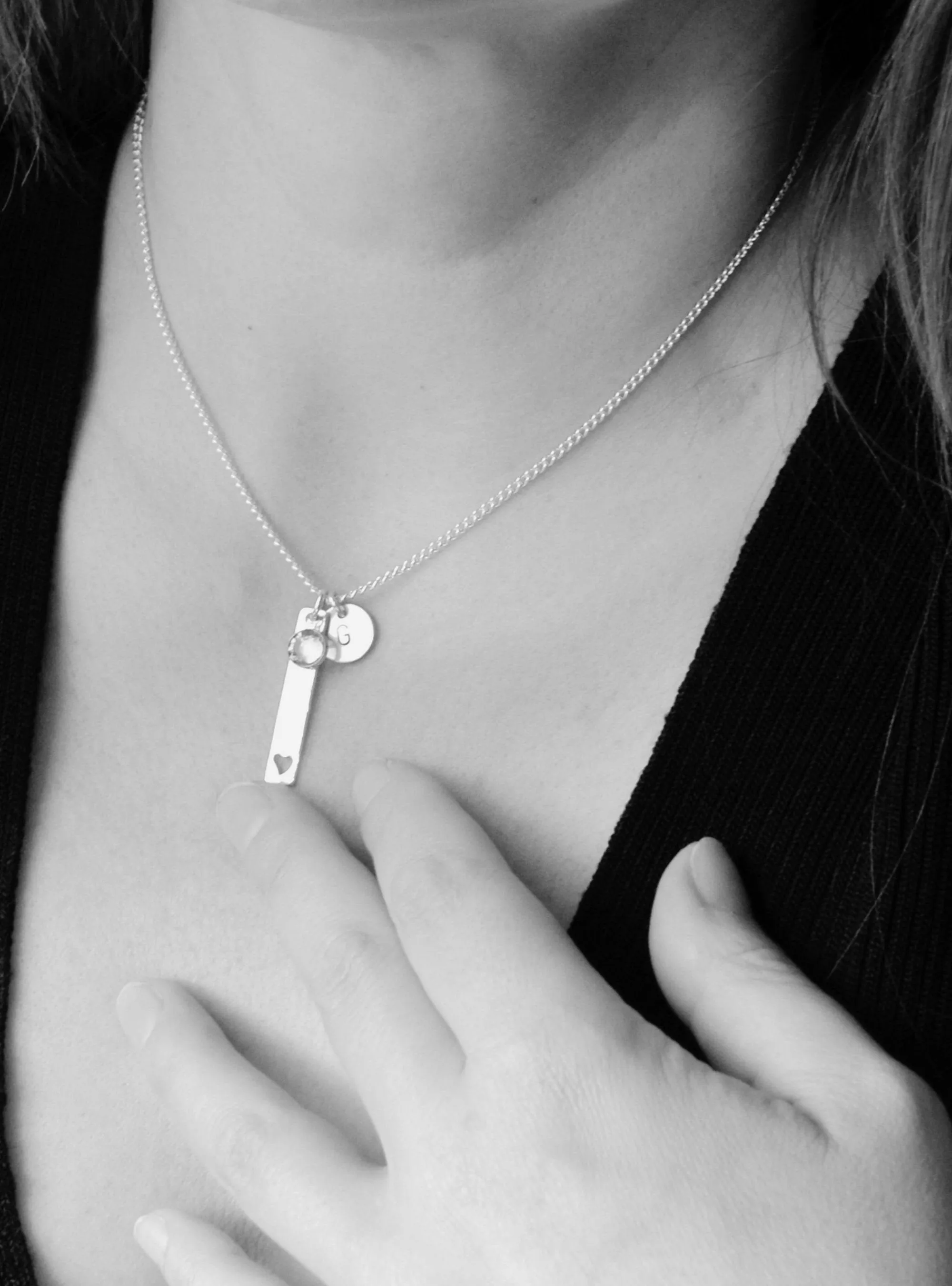 June Birthstone Minimalist Necklace // Swarovski Light Amethyst pendant, June Gemini Cancer birthday gift ideas