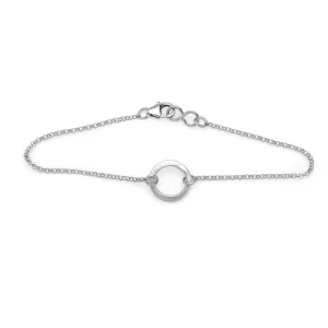 Kai Petite Matte Bracelet Sterling Silver Chain