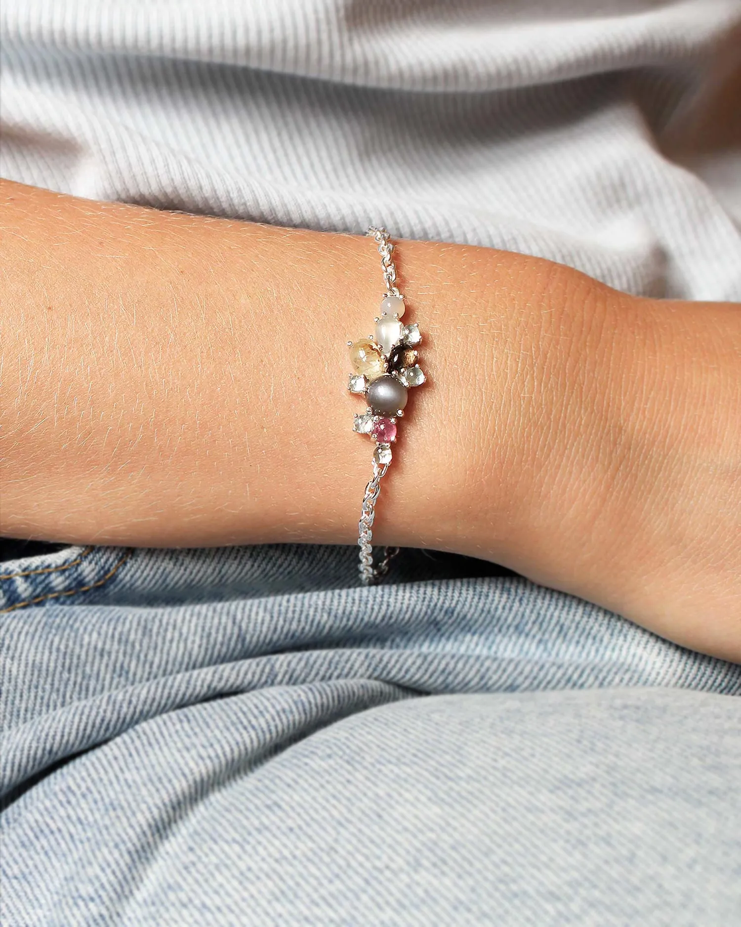Karma bracelet silver