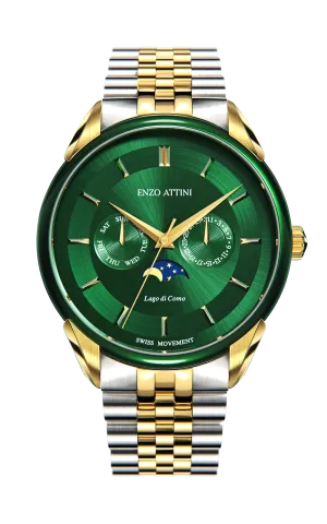 Lago di Como - President Bracelet  / Swiss Movement.