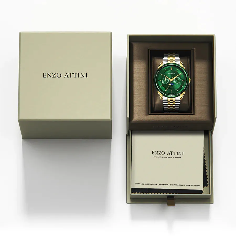 Lago di Como - President Bracelet  / Swiss Movement.