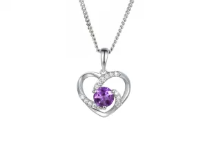 Love Story Amethyst Necklace