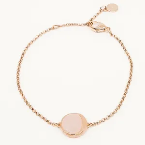 LUNA Rose Flip Pendant Bracelet