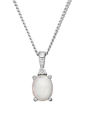 Moonstone Intuition Necklace Silver