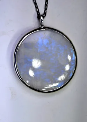 Moonstone Pendant Necklace