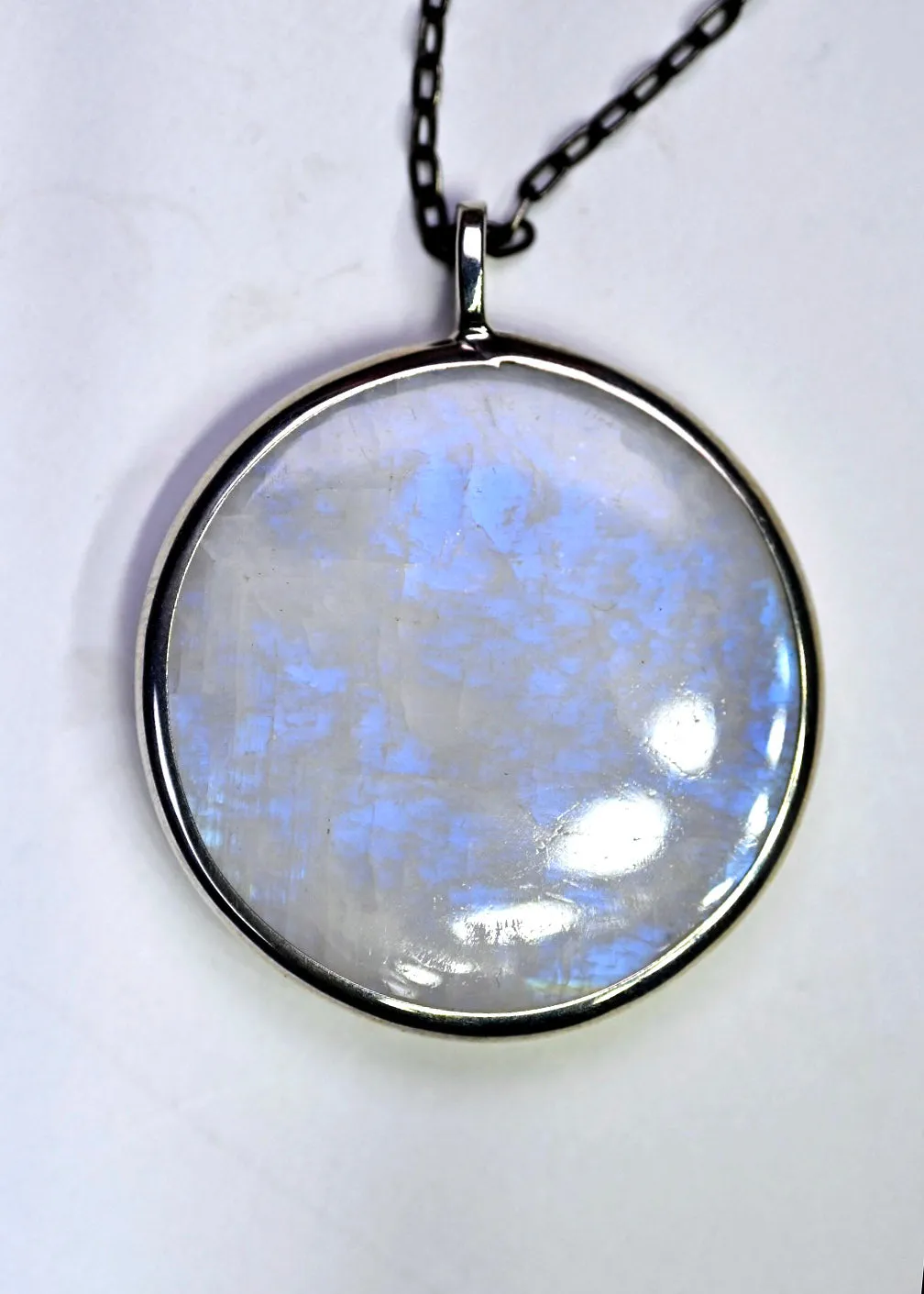 Moonstone Pendant Necklace