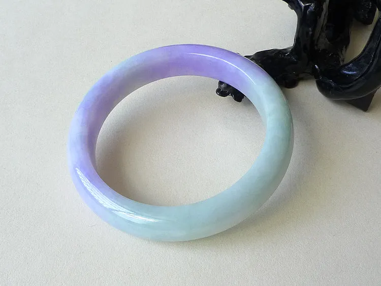 Natural Jade Bangle Jadeite Bangle Internal Diameter 55.5mm BER123
