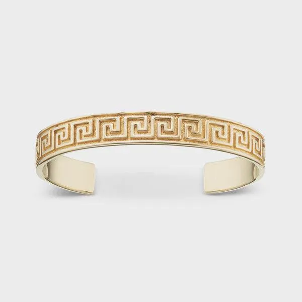 Olympia Greek Key - Cuff Bangle