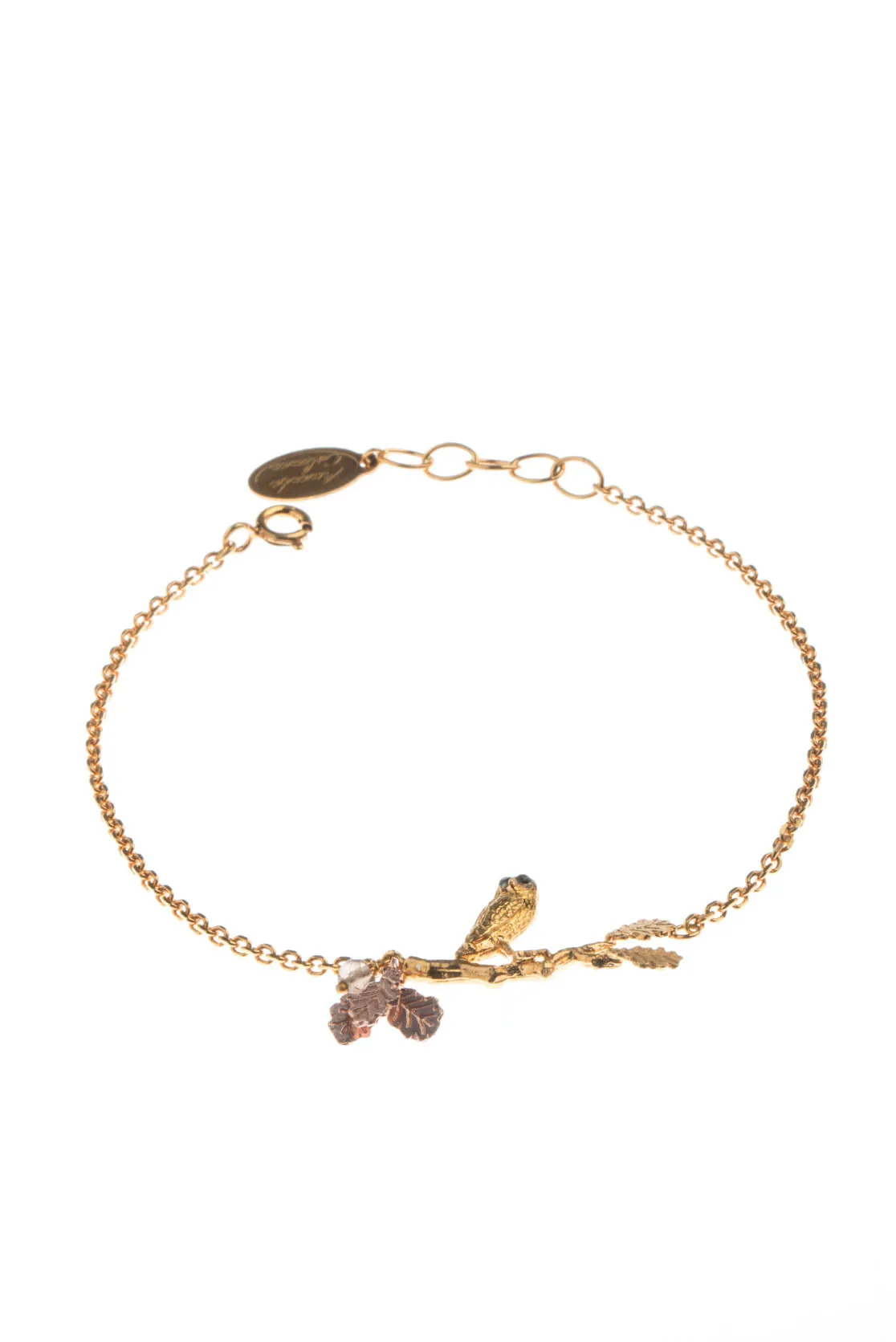 Owl On Branch Bracelet