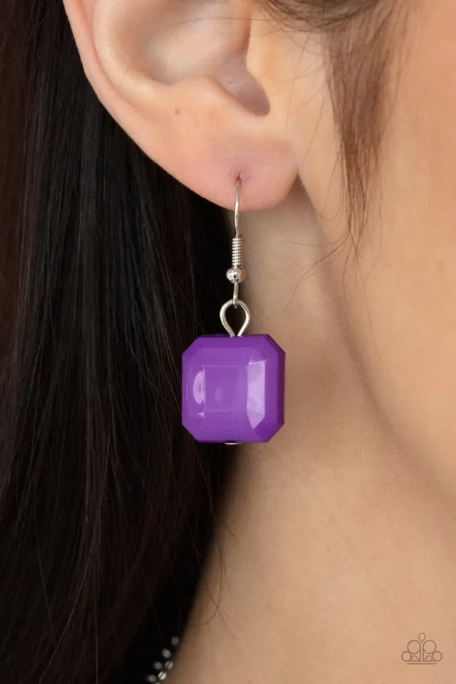 Paparazzi Necklace ~ Instant Mood Booster - Purple