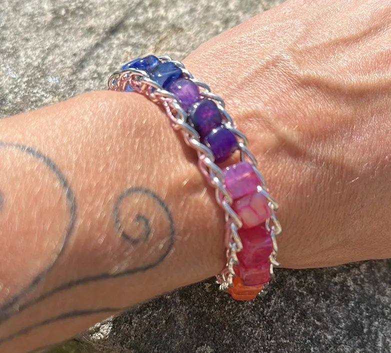 Rainbow 🌈 chain bracelet