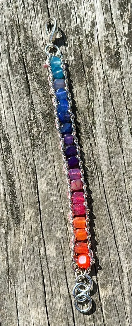 Rainbow 🌈 chain bracelet