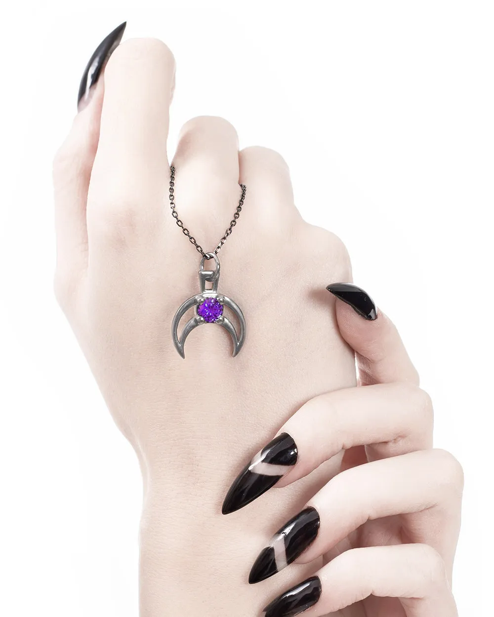 Rhea Necklace in Mirror Steel