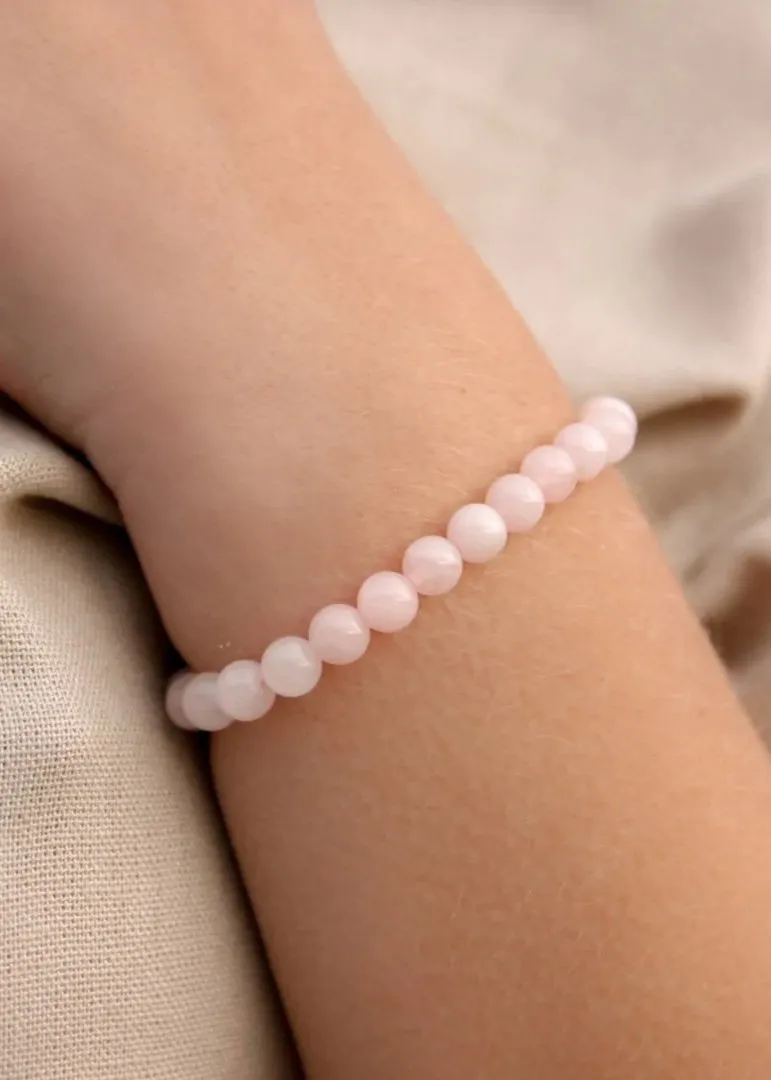Rose Quartz Stone Bracelet