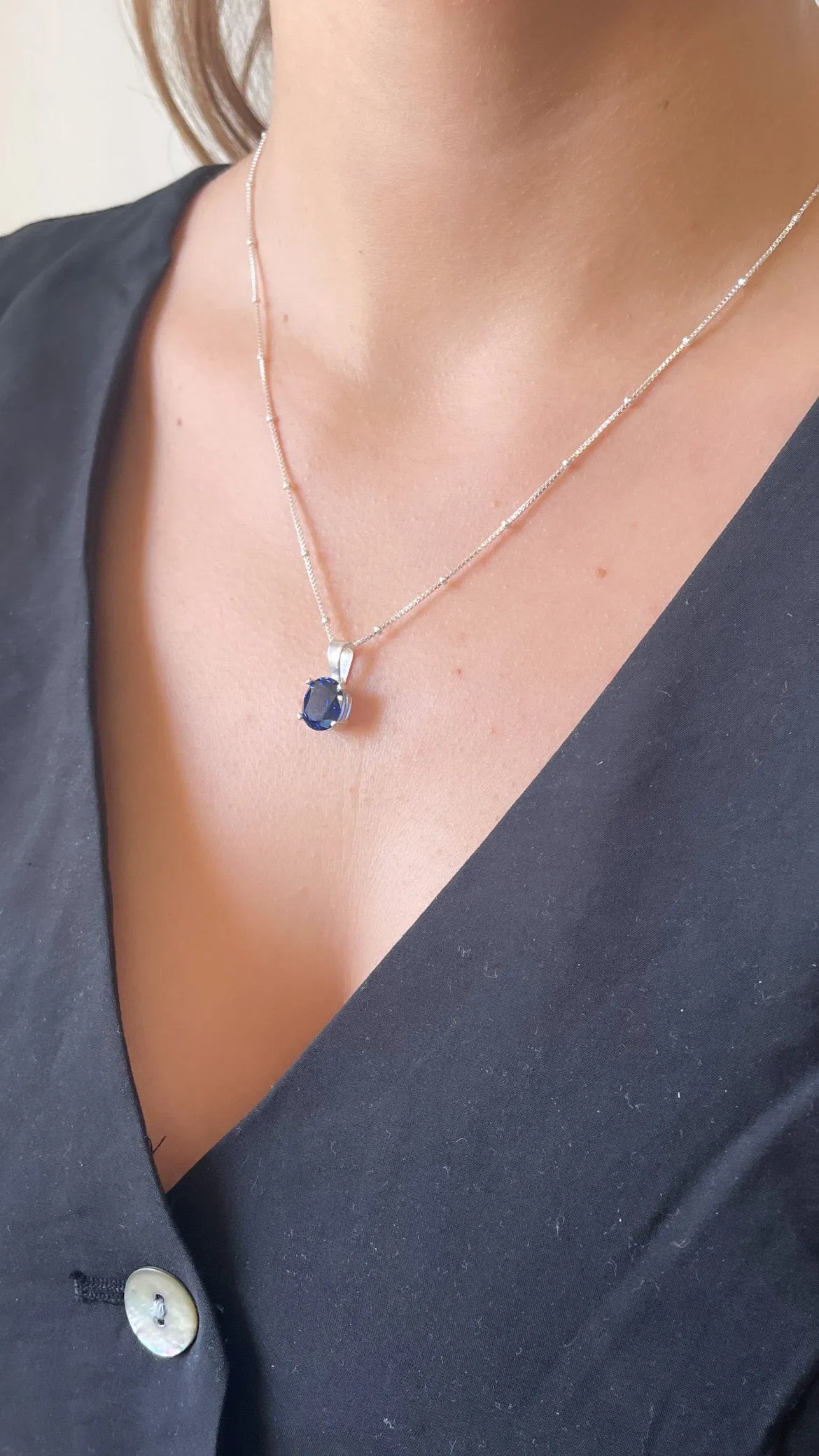 Sapphire Necklace