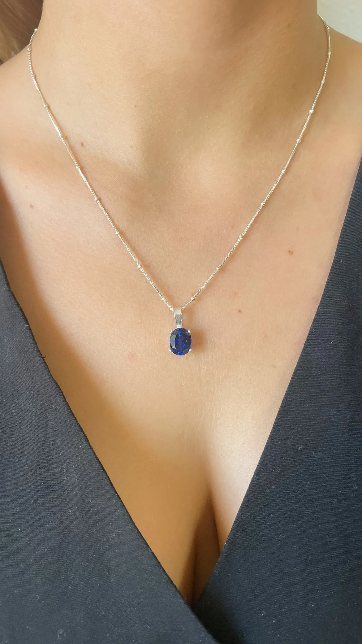 Sapphire Necklace