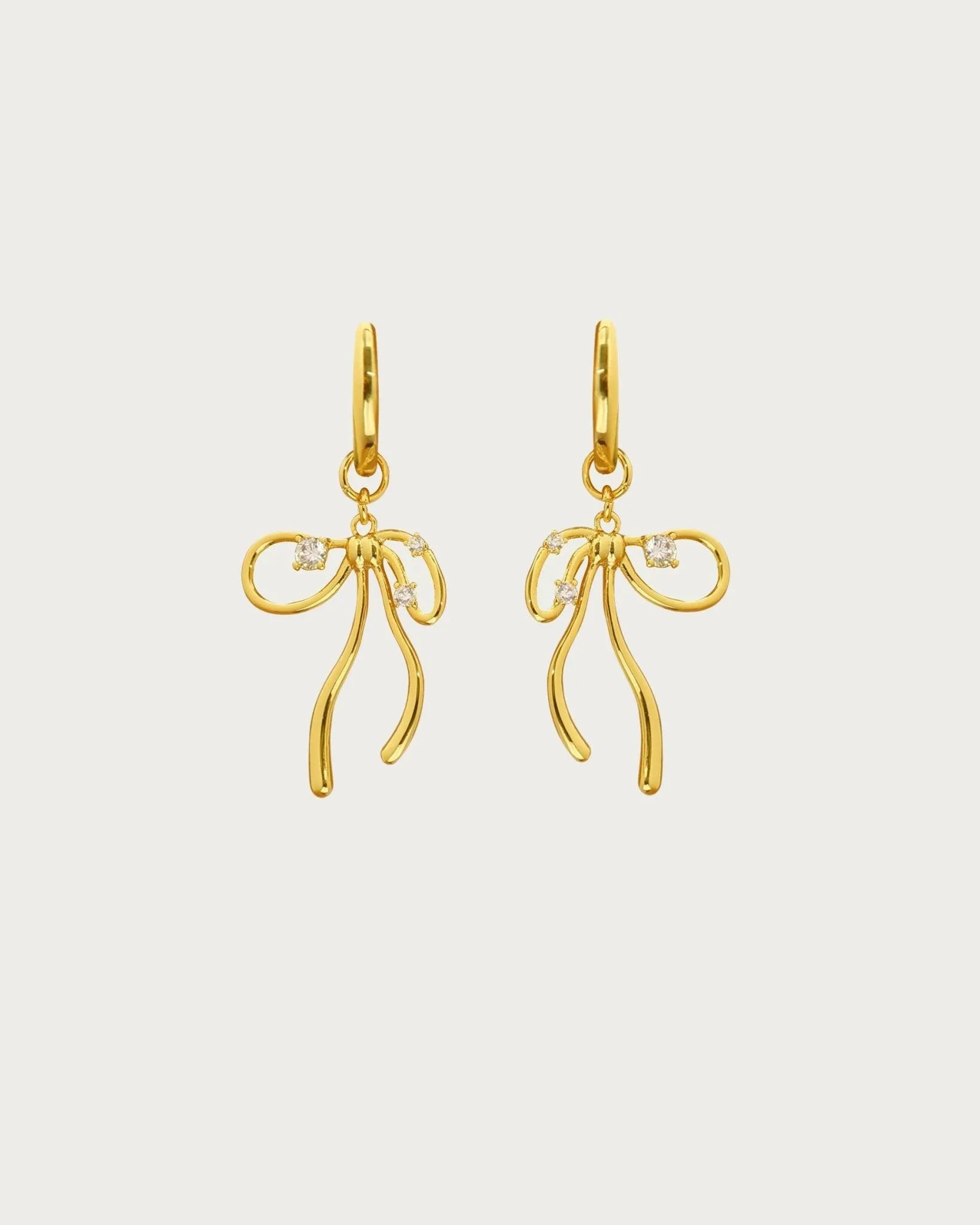 The Miffy Earrings in Gold