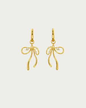 The Miffy Earrings in Gold